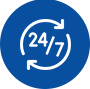 24/7 Support
