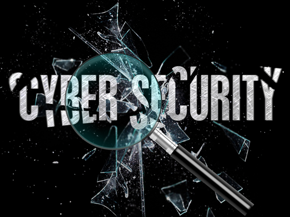 Cyber Security Magnifying Glass Cyber Security Magnifying Glass